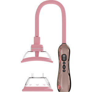 PUMPED rose gold vulva and breast pump with tongue – image 2