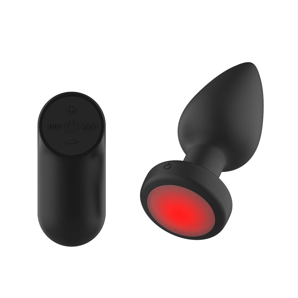 Passion Play Anal Toy – Rechargeable, Body-Safe Silicone – Black – 10.4 cm