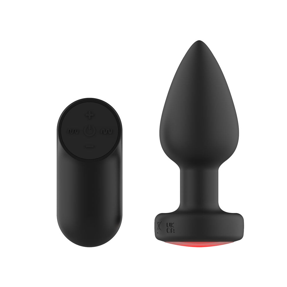 Passion Play Anal Toy – Rechargeable, Body-Safe Silicone – Black – 10.4 cm