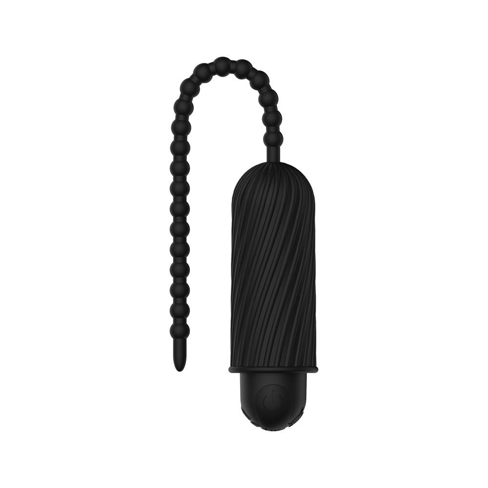 Passion Play Bondage Toy – Vibrating, Body-Safe Silicone – Black