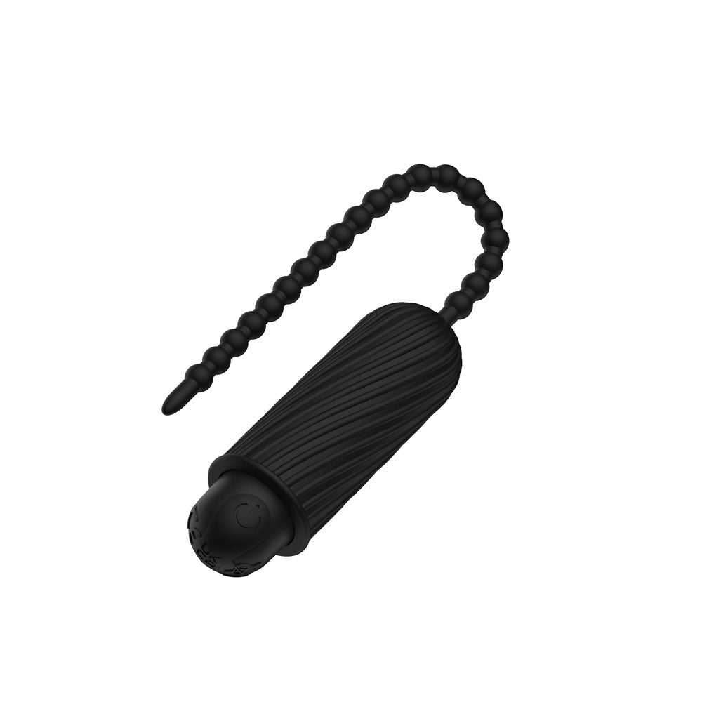 Passion Play Bondage Toy – Vibrating, Body-Safe Silicone – Black