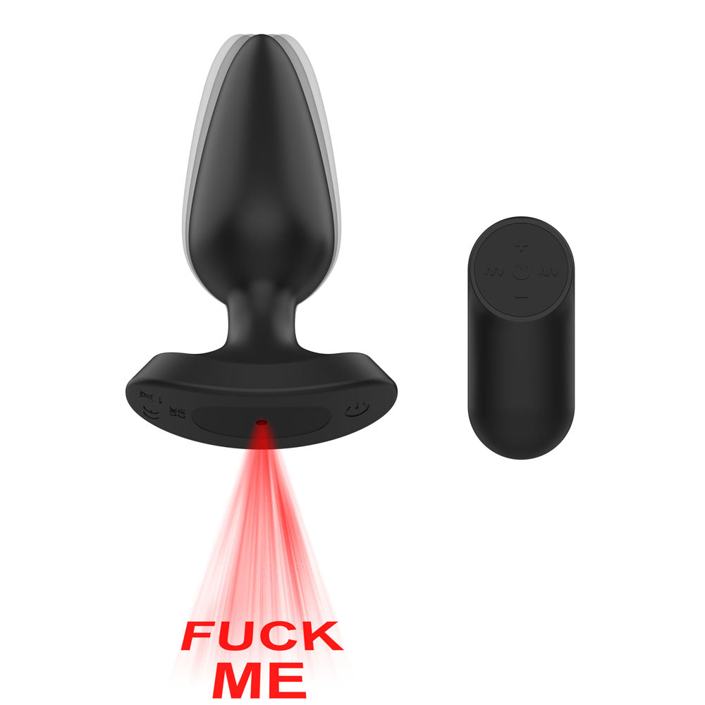 Passion Play Anal Toy – Rechargeable, Body-Safe Silicone – Black – 13.5 cm
