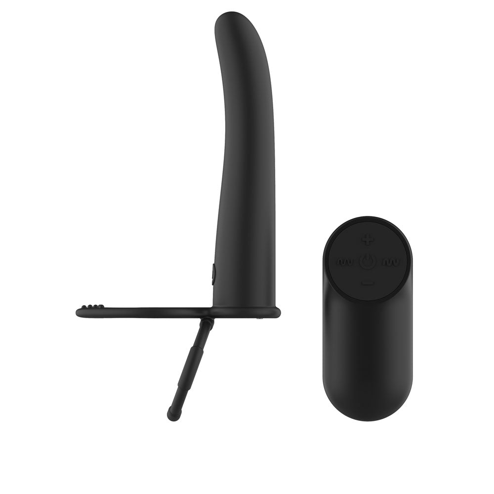 Passion Play Cock Ring – Rechargeable, Body-Safe Silicone – Black