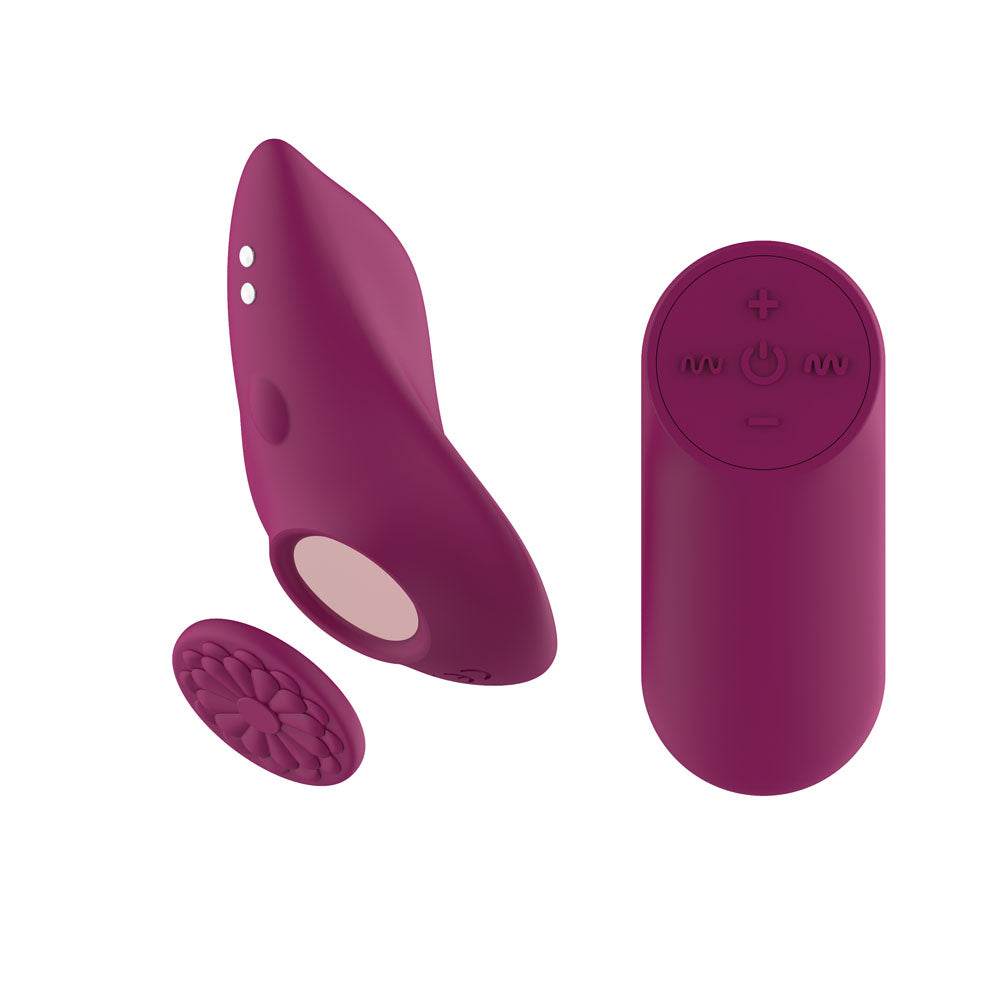 Passion Play Stimulator – USB Rechargeable, Body-Safe Silicone – Purple
