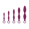 Passion Play Kegel Toys – Body-Safe Silicone – Purple – Set of 5 Sizes