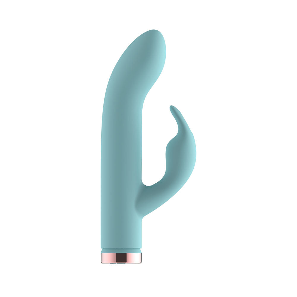 Passion Play Vibrator – Rabbit Design, Body-Safe Silicone – Blue