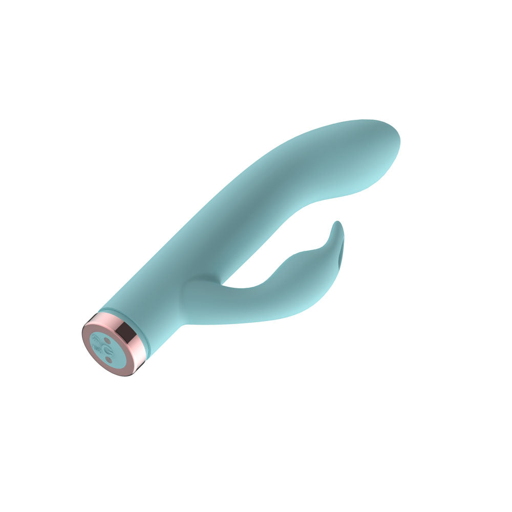 Passion Play Vibrator – Rabbit Design, Body-Safe Silicone – Blue