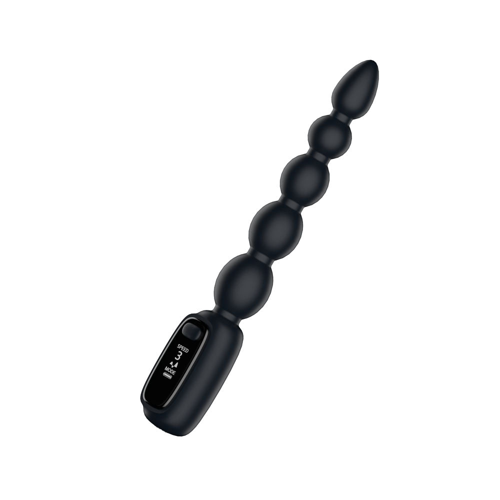 Passion Play Anal Toys – Vibrating, Rechargeable – Black – 23 cm