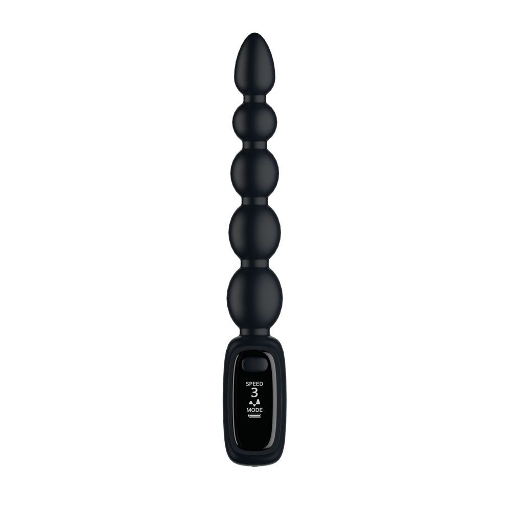 Passion Play Anal Toys – Vibrating, Rechargeable – Black – 23 cm