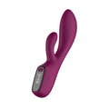 Passion Play Rabbit Vibrator – LED Screen, USB Rechargeable – Purple – 19.2 cm