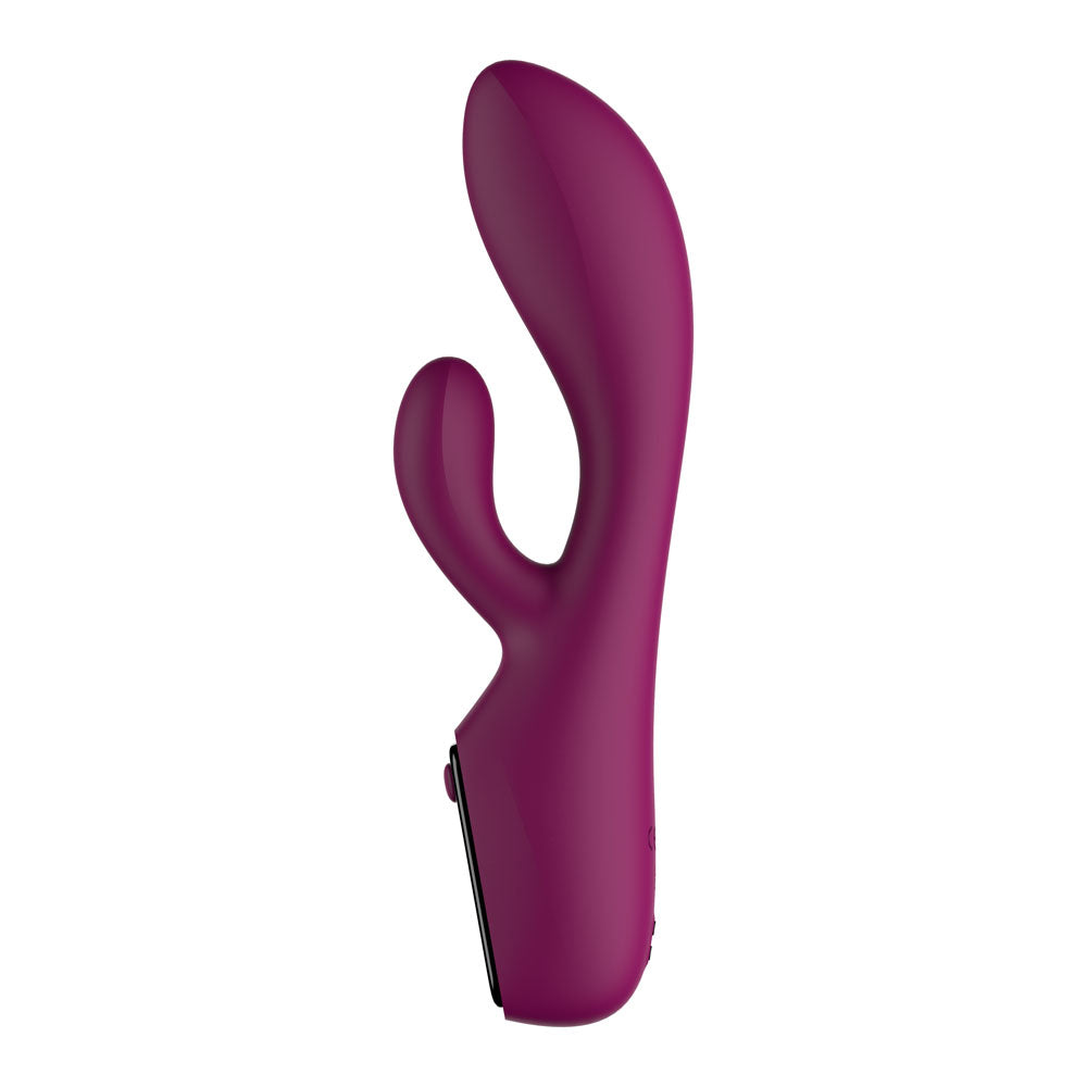 Passion Play Rabbit Vibrator – LED Screen, USB Rechargeable – Purple – 19.2 cm