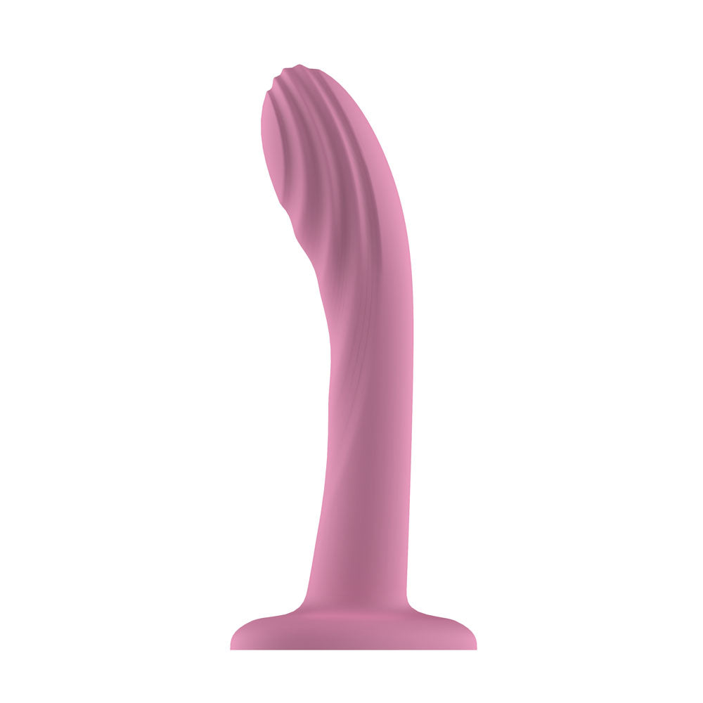 Passion Play Dongs – Textured, Body-Safe Silicone – Pink – 18 cm