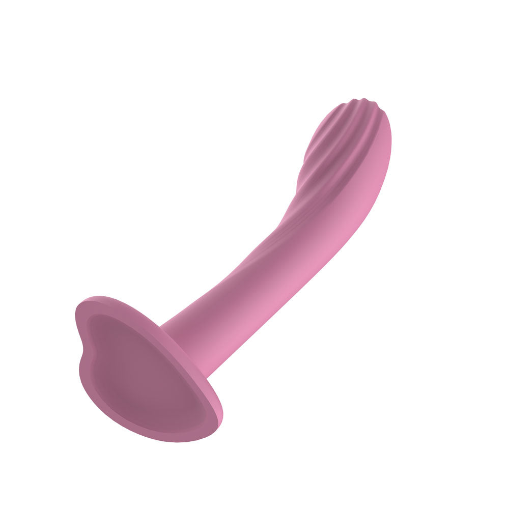 Passion Play Dongs – Textured, Body-Safe Silicone – Pink – 18 cm