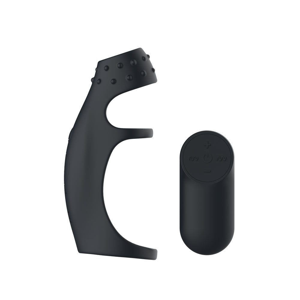 Passion Play Sleeve – USB Rechargeable, Body-Safe Silicone – Black