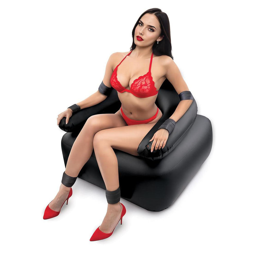 Whipsmart Inflatable Chair – Vibrating Dong – Black