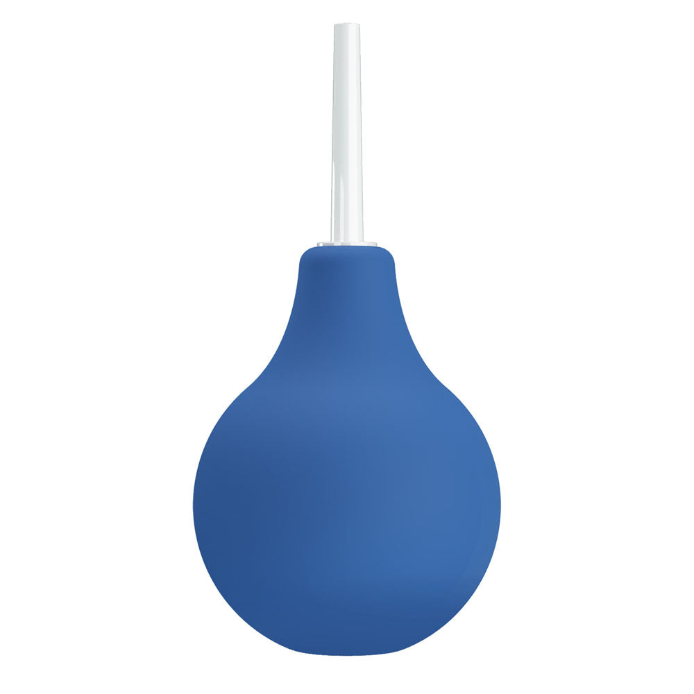 MR PLAY Unisex Anal Douche - 224 ml Capacity - Body-Safe Blue Douche for Wellness and Hygiene