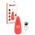 Adam & Eve Vibrating Bullet – Remote Control, Body-Safe Silicone – Silver