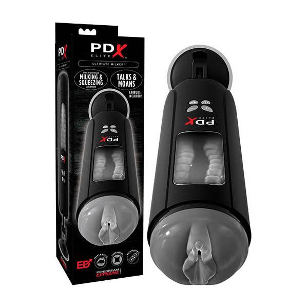 Pipedream Masturbator – USB Rechargeable – Black