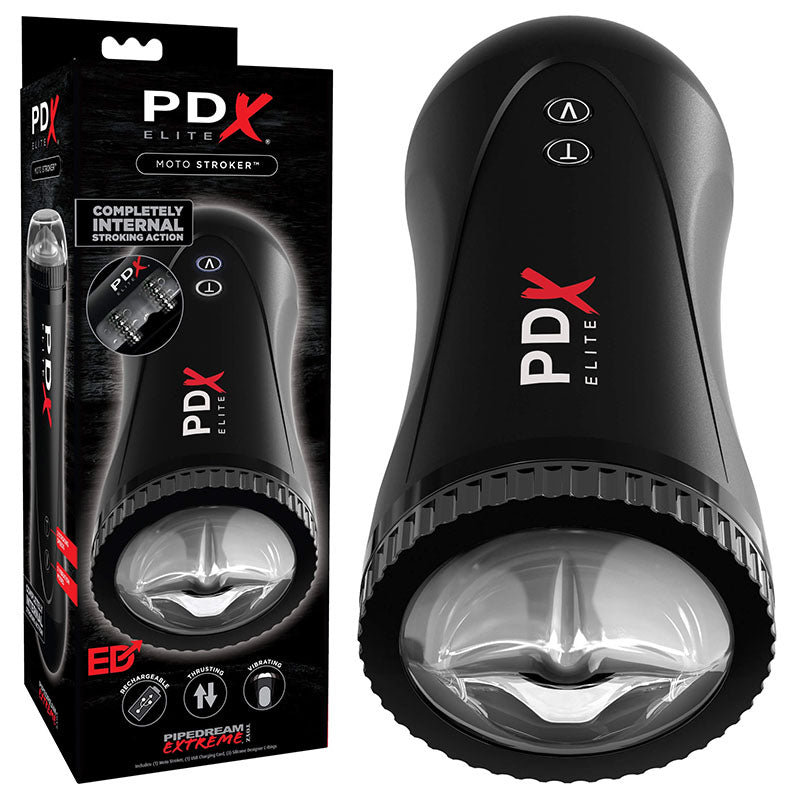 Pipedream MASTURBATOR – Powered, Body-Safe – Black