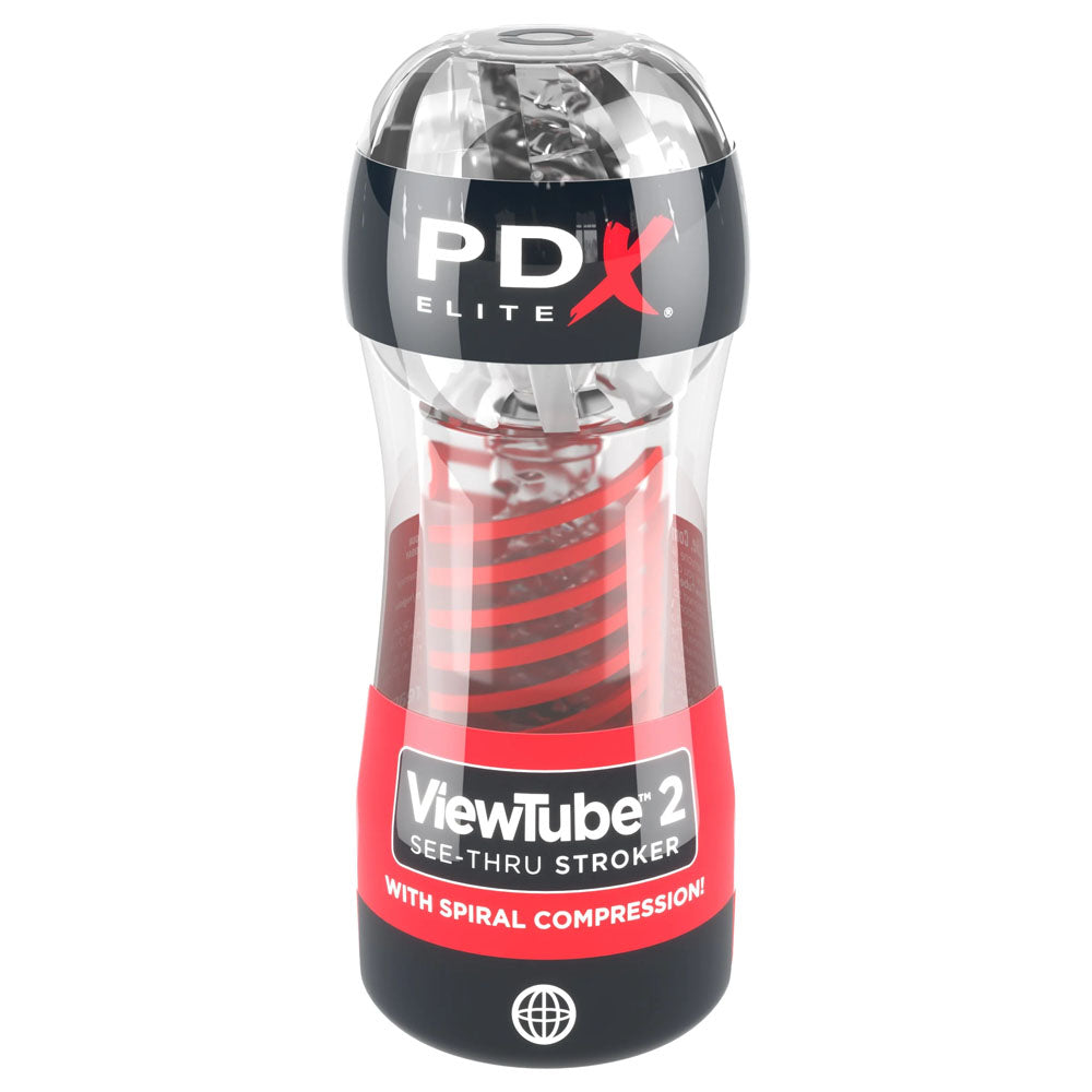 PDX Elite Masturbator – Clear Stroker – 15 cm