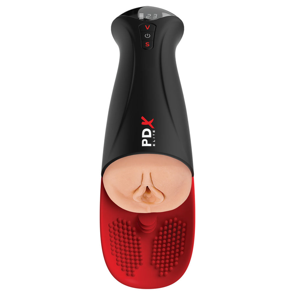 PDX Elite Masturbator – USB Rechargeable, Auto Stroker – Flesh – XL