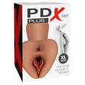 PDX Plus Masturbator – XL Size, Body-Safe Material – Brown