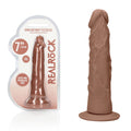 REALROCK DONG – Realistic – Body-Safe Silicone – Tan – 17.8 cm