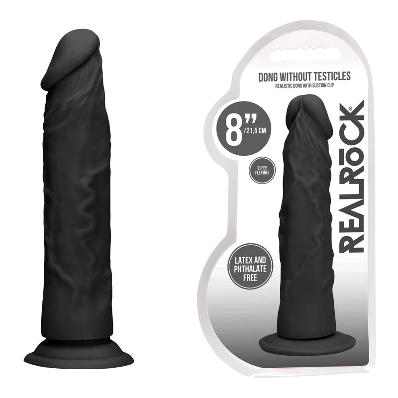 REALROCK Dong – Realistic – Black – 20.3 cm