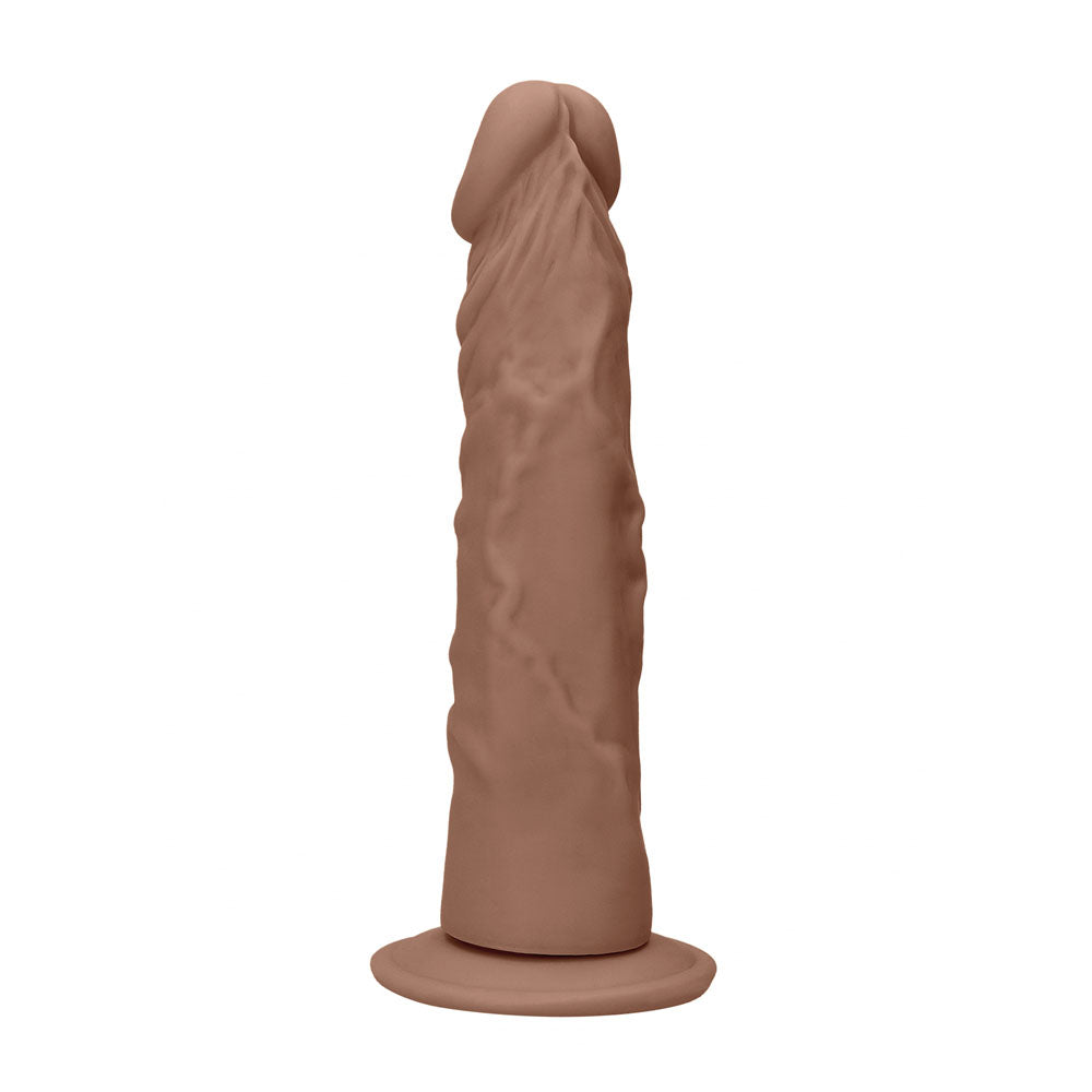 REALROCK DONG – Realistic, Body-Safe Silicone – Tan – 22.9 cm