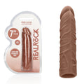 REALROCK Sleeve – Body-Safe Silicone – Tan – 17.8 cm