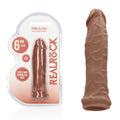 REALROCK Sleeve – Realistic Design – Body-Safe Silicone – Tan – 15.2 cm