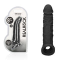REALROCK Sleeve – Realistic Extension – Black – 20.3 cm