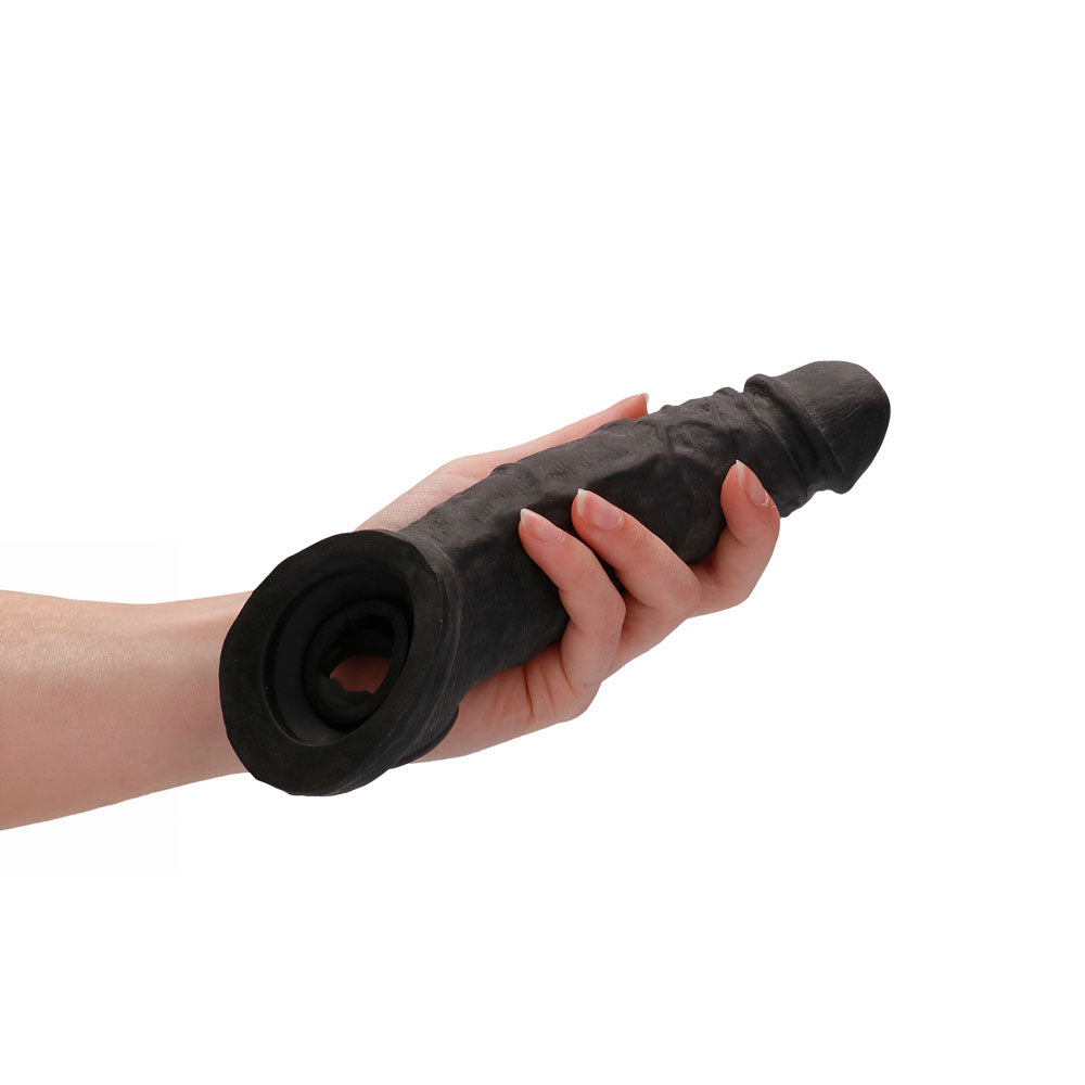 REALROCK Sleeve – Realistic Design – Black – 22.9 cm