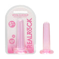 REALROCK Dongs – Non-Realistic, Suction Cup – Pink – 13.5 cm