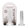REALROCK Dongs – Non-Realistic, Suction Cup – Clear – 13.5 cm