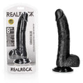 REALROCK Dong – Realistic, Curved – Black – 20.5 cm