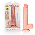 REALROCK Dongs – Realistic – Body-Safe Silicone – Flesh – 23 cm