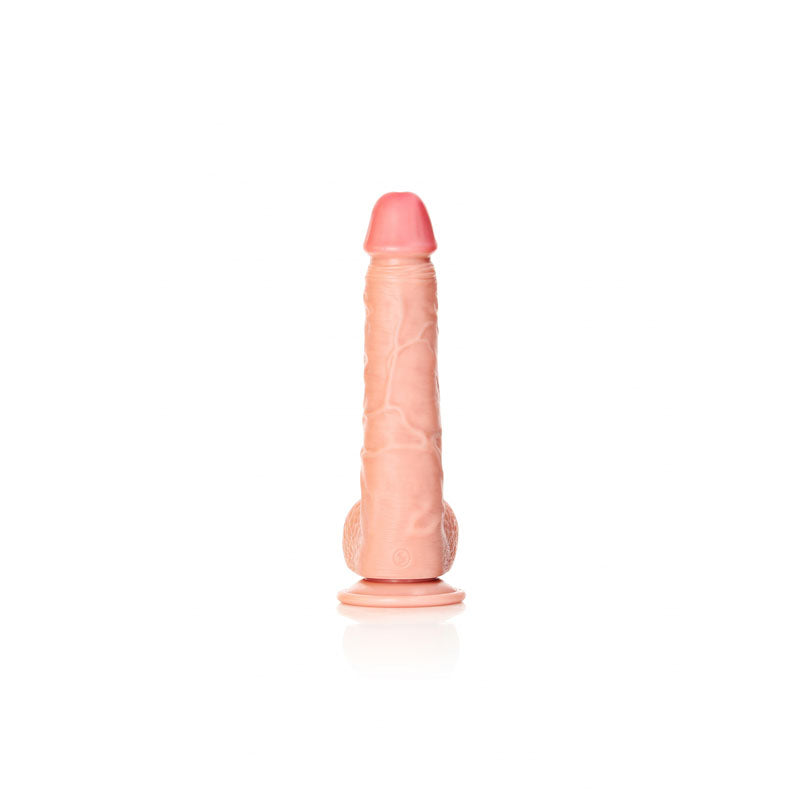 REALROCK flesh 25.5 cm straight dildo with balls – image 4