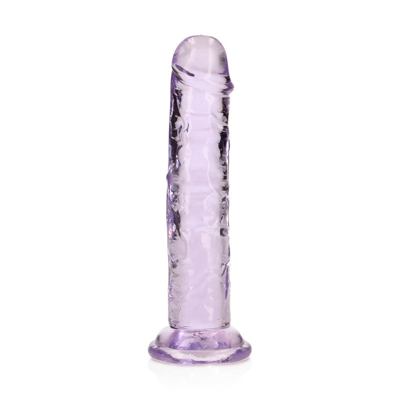 REALROCK DONG – Body-Safe Silicone – Purple – 15.5 cm