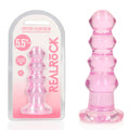 REALROCK Anal Plug – Curvy Design – Body-Safe Silicone – Pink – 14 cm