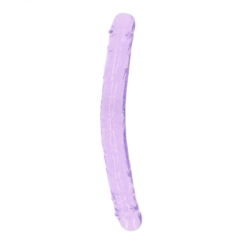 REALROCK Double Dong – Body-Safe Silicone – Purple – 34 cm