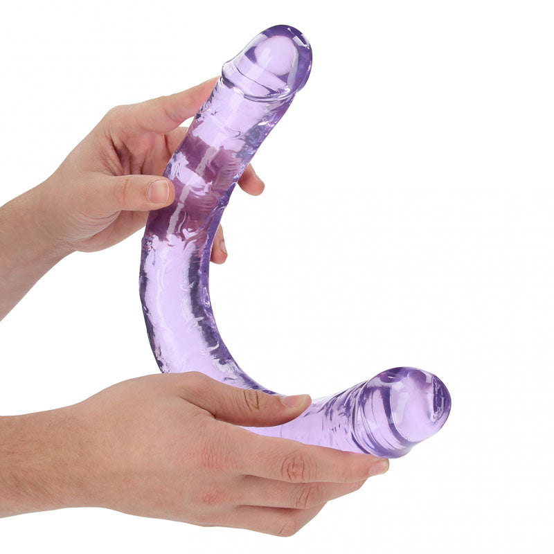 REALROCK Double Dong – 45 cm – Purple