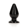 REALROCK Anal Plug – Body-Safe Silicone – Black – 9 cm