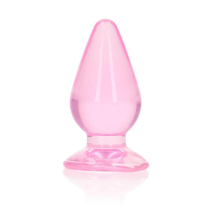 REALROCK Anal Plug – Body-Safe Silicone – Pink – 9 cm