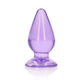 REALROCK Anal Plug – Body-Safe Silicone – Purple – 9 cm