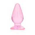REALROCK Anal Plug – Body-Safe Silicone – Pink – 11.5 cm