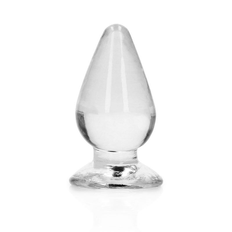 REALROCK Anal Plug – Body-Safe Silicone – Clear – 11.5 cm