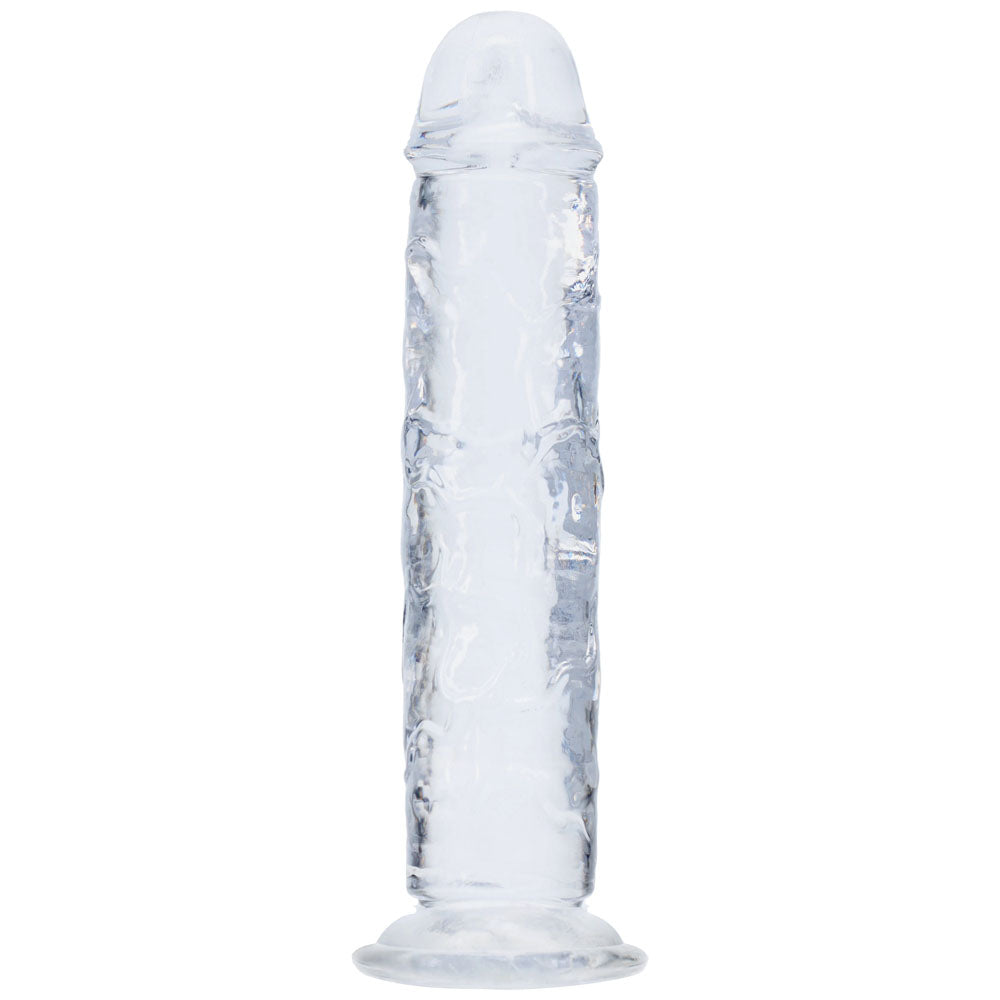 REALROCK crystal clear clear 5 inch slim dildo – image 4
