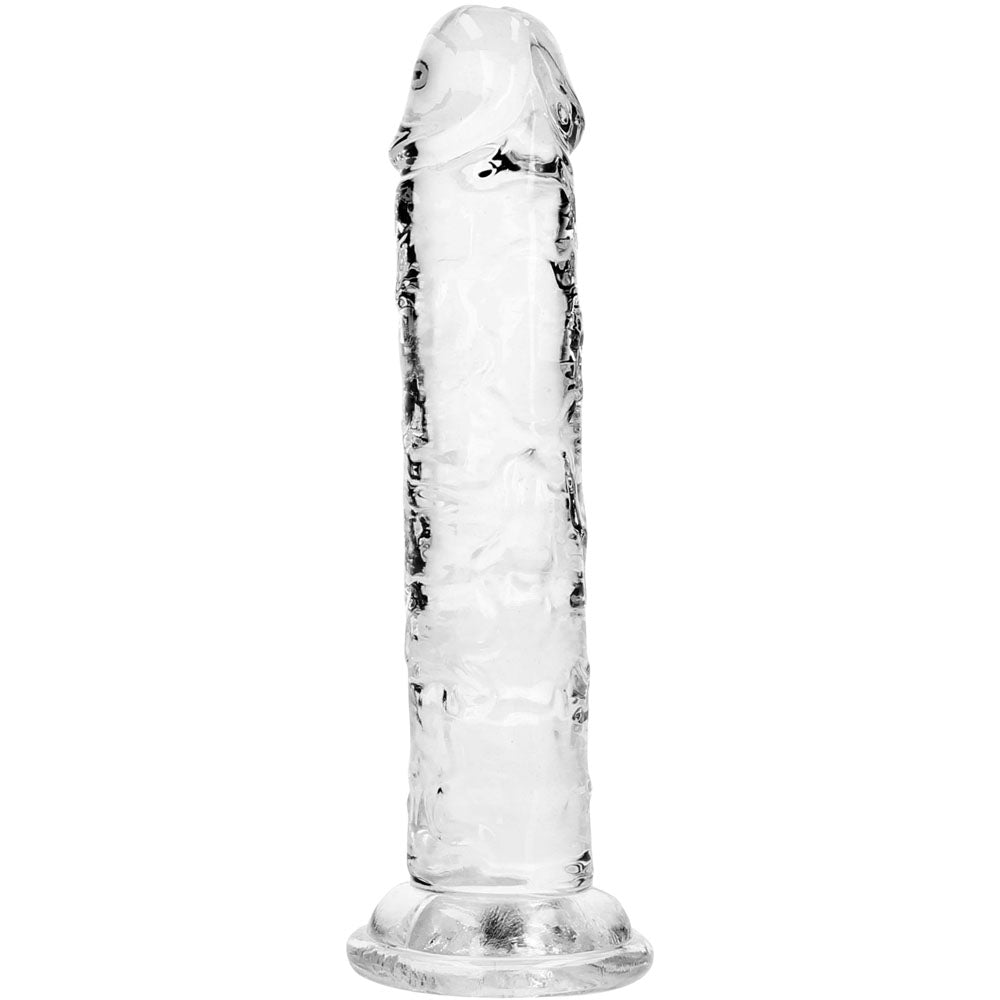REALROCK crystal clear clear 5 inch slim dildo – image 5