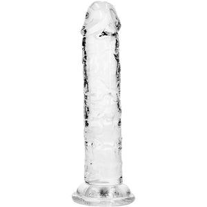 REALROCK crystal clear clear 5 inch slim dildo – image 5
